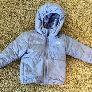 The North Face Light Purple Puffer Jacket